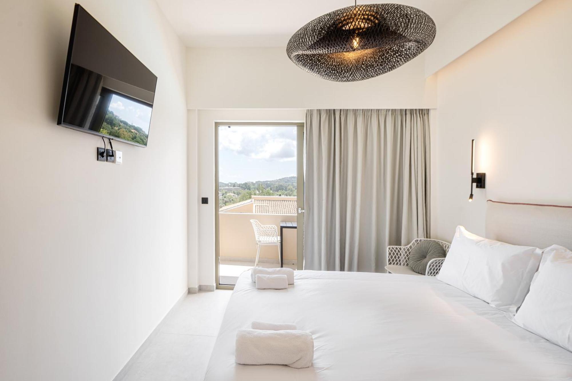 Little Corfu Aparthotel Dassiá Eksteriør bilde