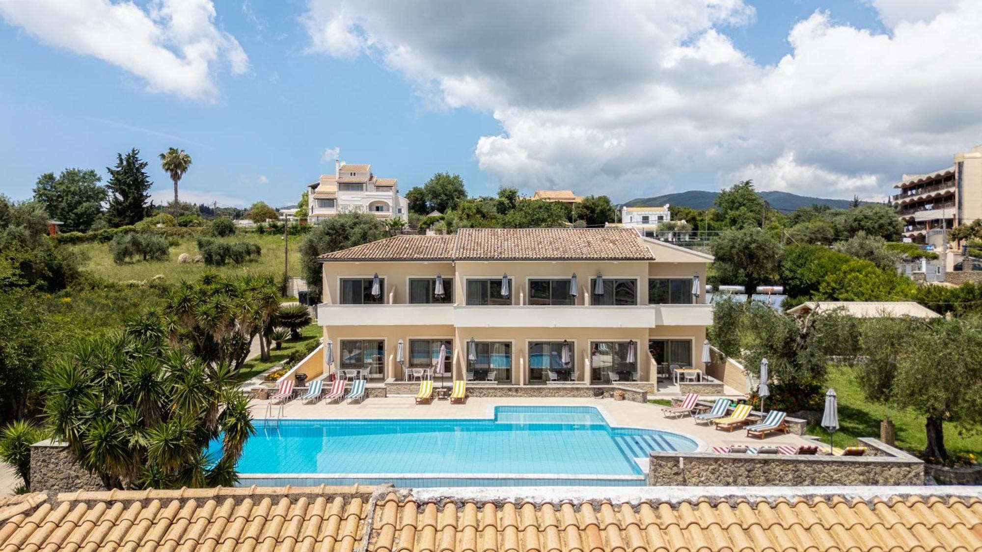 Little Corfu Aparthotel Dassiá Eksteriør bilde