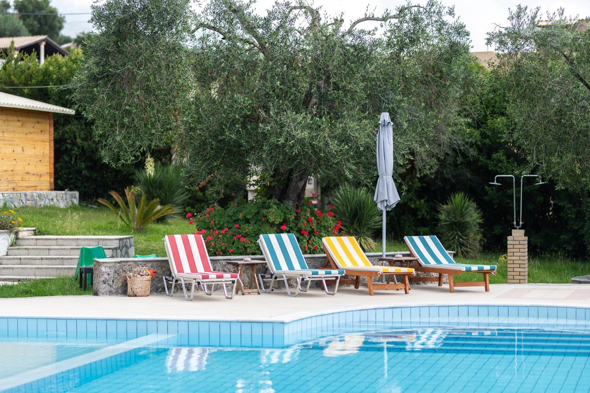 Little Corfu Aparthotel Dassiá Eksteriør bilde